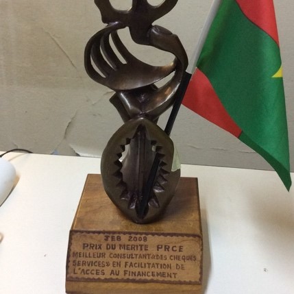 Remise de prix JEB 2008 – Afrique Impacts